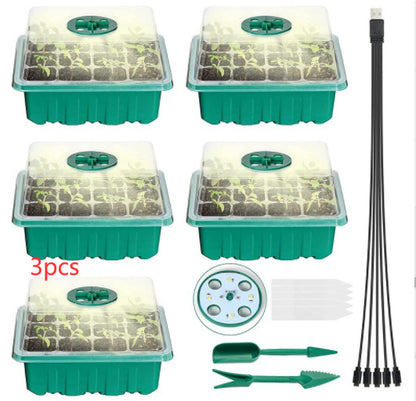 12 Well Seedling Pot With Lamp