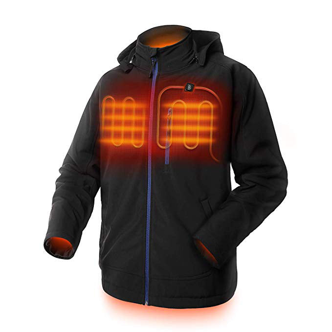 USB Winter Waterproof Windproof Thermal Coat