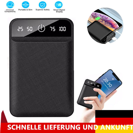 Mini Powerbank Tragbar Schnellladegerat Externer Batterie Ladegerat Handy DE