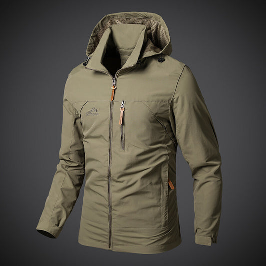 Casual All-matching Loose Hooded Jacket Coat