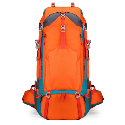Professional Outdoor Hiking Backpack, Ultra Light And Wear-resistant, Men's And Women's Hiking Backpack, Large Capacity Waterproof Camping Backpack, 70L