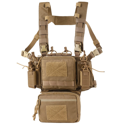 Lightweight Tactical Chest Hanging Bag Large Full Set