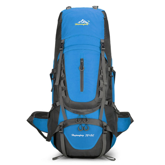 New Outdoor Sports Mountaineering Bag 70 Liters Large Capacity Backpack Hiking Camping Bag Travel Backpack