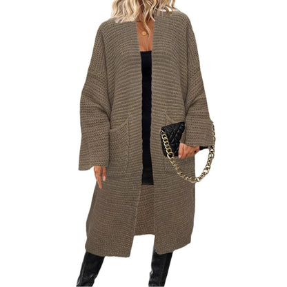 Women's Loose Thick Needle Sweater Cardigan Coat