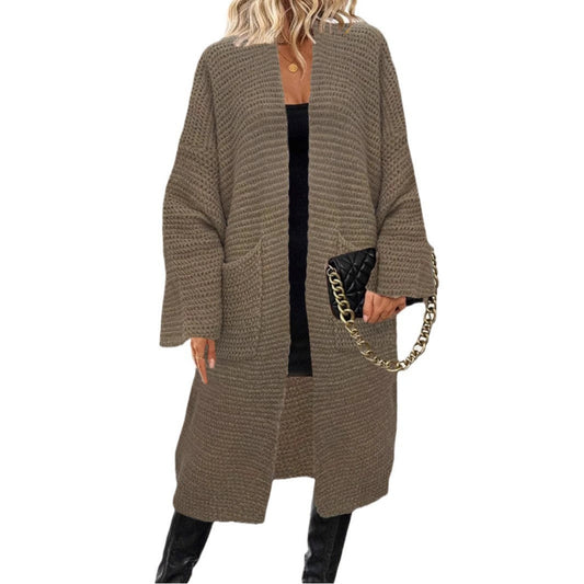 Women's Loose Thick Needle Sweater Cardigan Coat