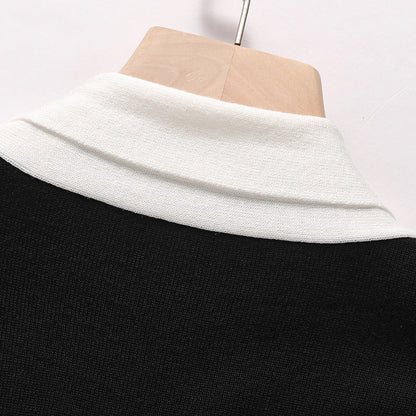French Style Artistic Simple Professional Style Long Sleeve Tie Top