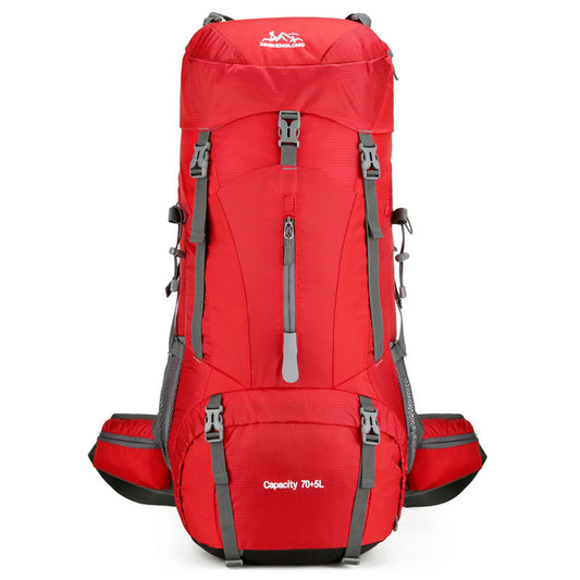 New Outdoor Mountaineering Bag Large Capacity Lightweight Waterproof Professional Hiking Camping Backpack