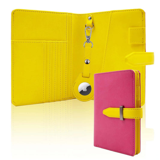 Travel Abroad Certificate Card Holder Ticket Clip