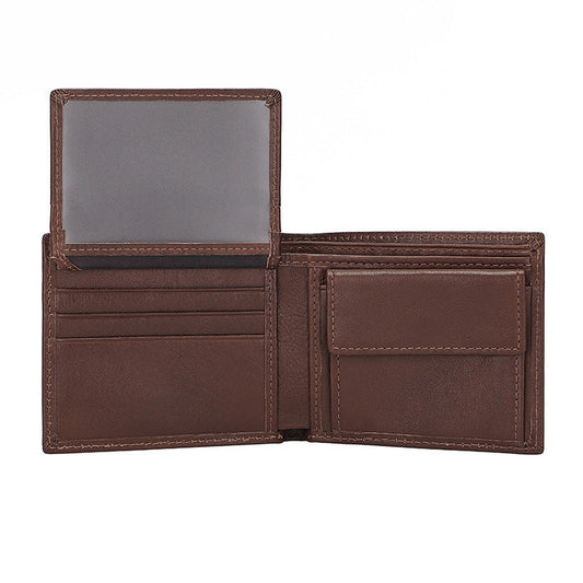 Retro Casual Cowhide Men's Wallet