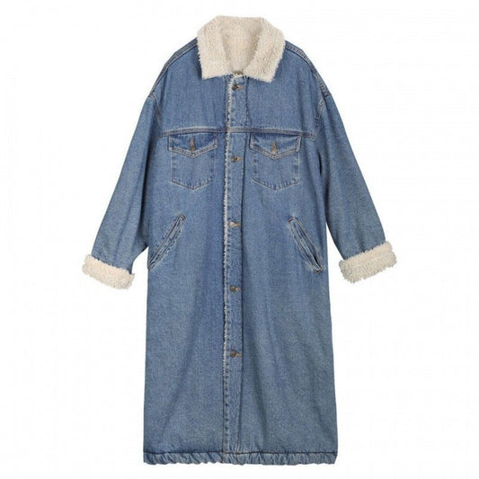 Thickened Straight Versatile Plus Size Cotton Jacket