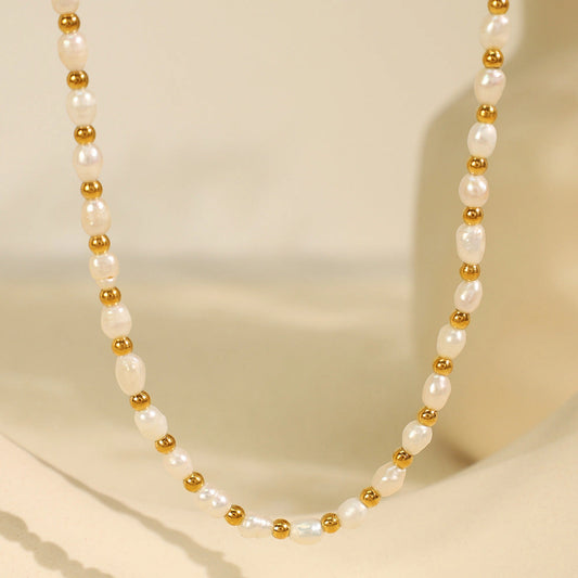 Women's Pearl Bracelet Niche Style Bracelet All-match Fashion Necklace, Bracelet Set