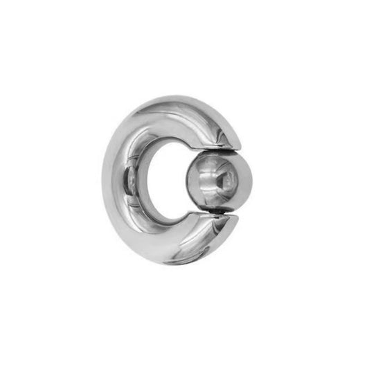 Titanium Steel Clip Ball Ring Spring Ball Piercing Jewelry Universal Round Nose Ring
