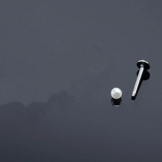 Labret Ear Bone Stud Stainless Steel On 3mm Ball