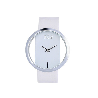 Transparent Cutout Personality Couple's Watch