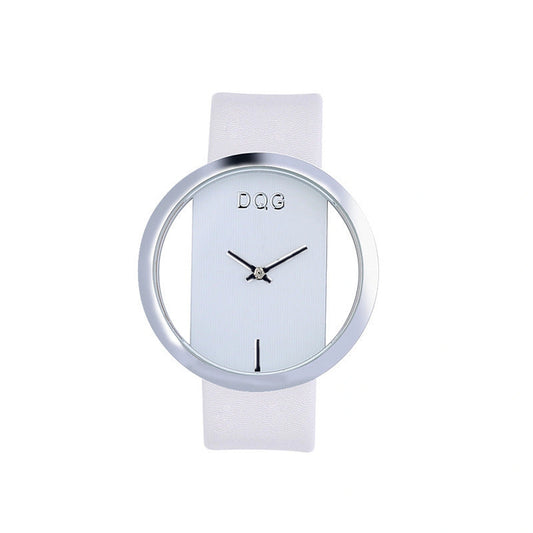 Transparent Cutout Personality Couple's Watch