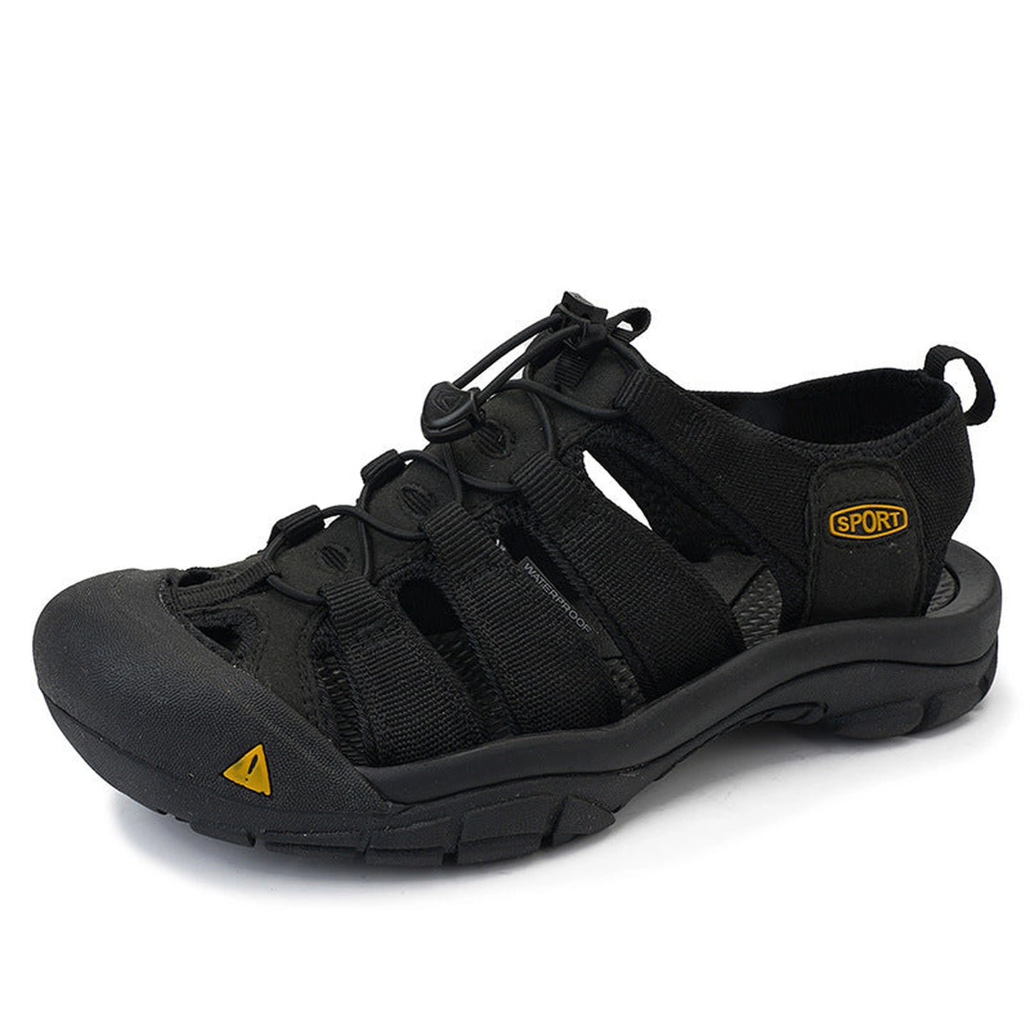 Men's Thick Bottom Toe Cap Beach Upstream Plus Size Outdoor Casual Shoes