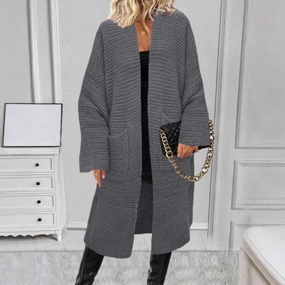 Women's Loose Thick Needle Sweater Cardigan Coat