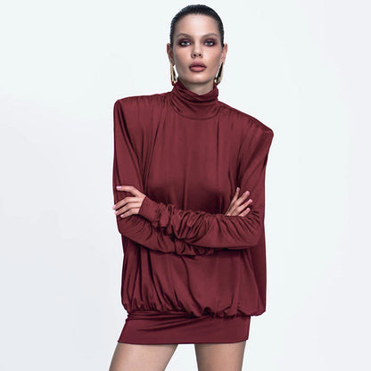 Women's Autumn Long Sleeve Narrow Dress Women