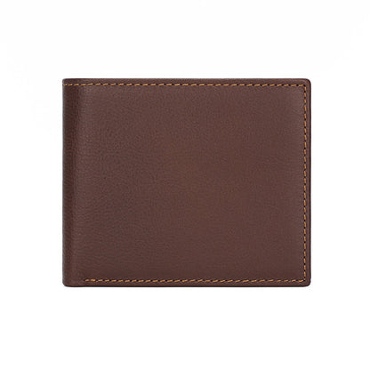 Retro Casual Cowhide Men's Wallet