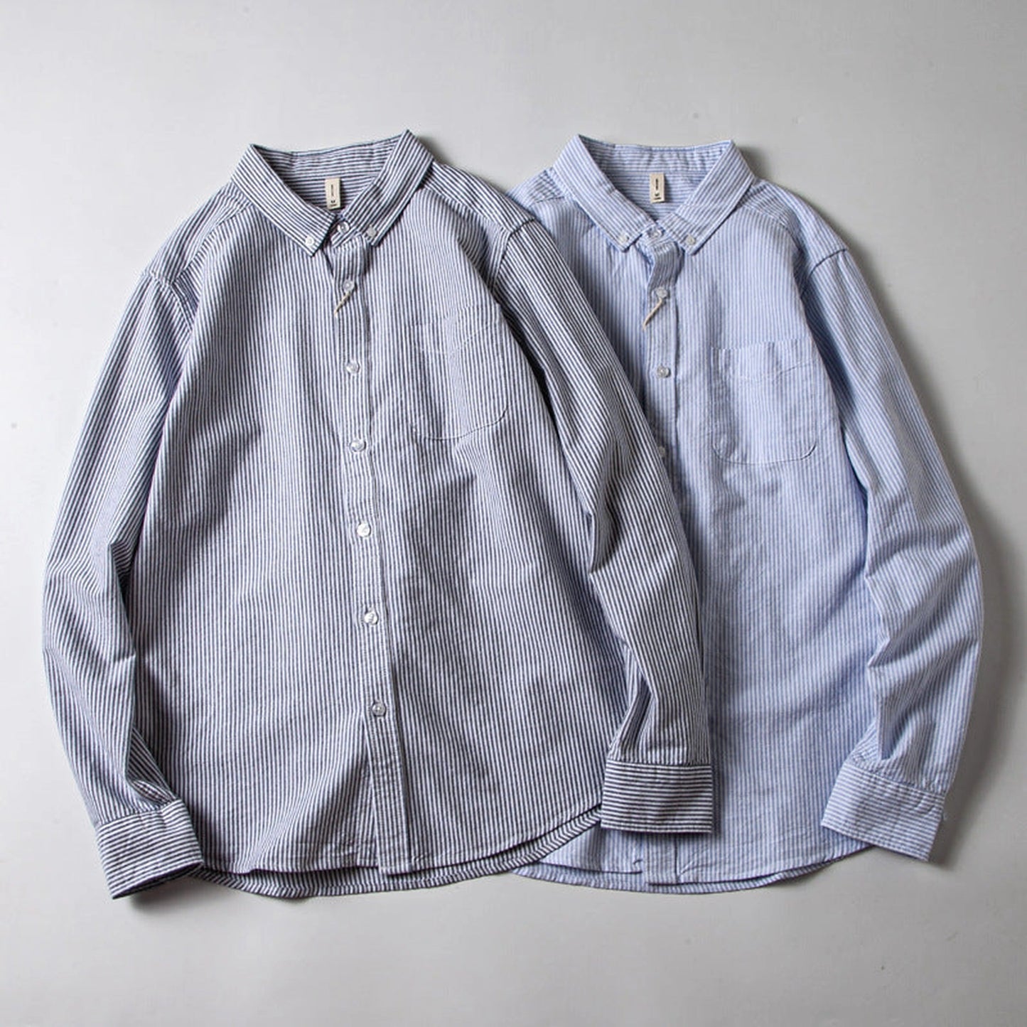 Retro Simple Casual Base Men's Long Sleeve