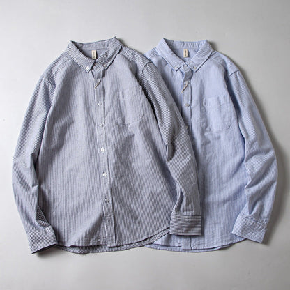 Retro Simple Casual Base Men's Long Sleeve