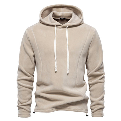 Men's Autumn And Winter New Stand Collar Half Zip Long-sleeved Sweater