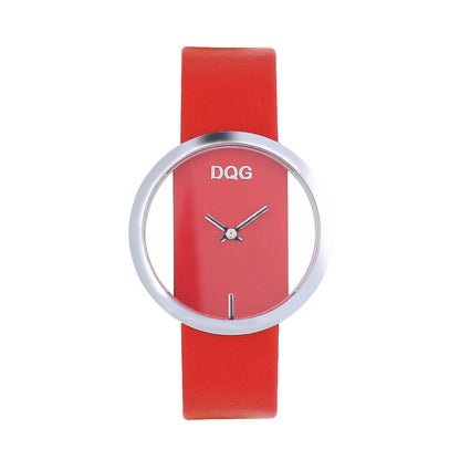 Transparent Cutout Personality Couple's Watch