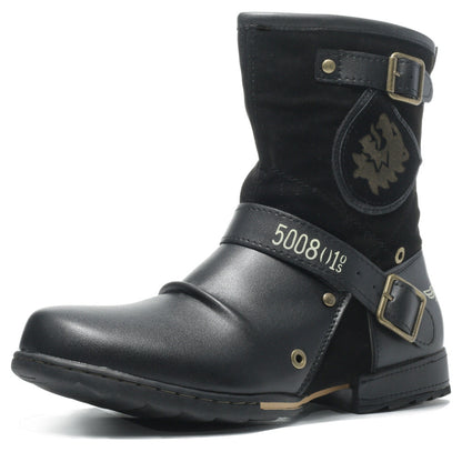 Mid-High Tube Men's Cowboy Boot