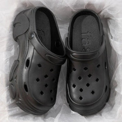 Slippers Men's Summer Outdoor Hole Shoes Deodorant And Non-slip