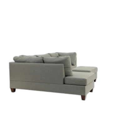 3-PC SECTIONAL In Gray