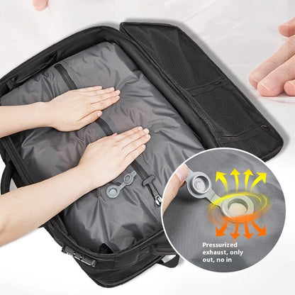 Multi-functional Large Capacity Vacuum Compression Men's Backpack Oxford Cloth Waterproof