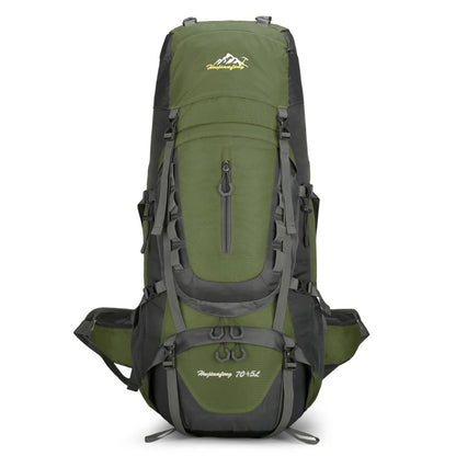 New Outdoor Sports Mountaineering Bag 70 Liters Large Capacity Backpack Hiking Camping Bag Travel Backpack