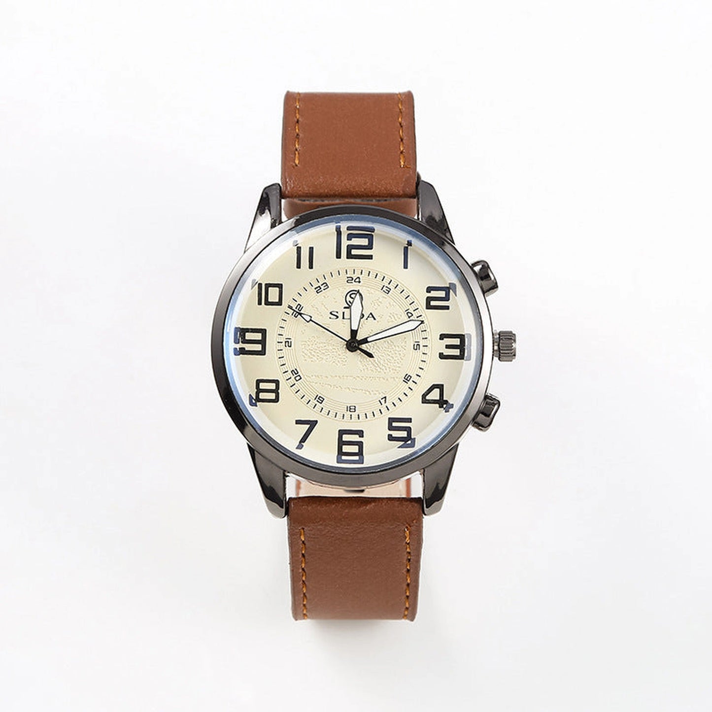 Belt Men's Digital Dial Quartz Watch