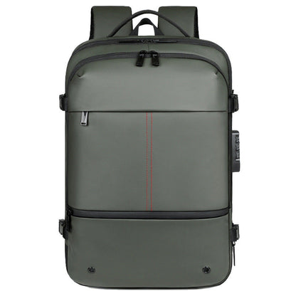 Multi-functional High-grade Vacuum Compression Business Backpack