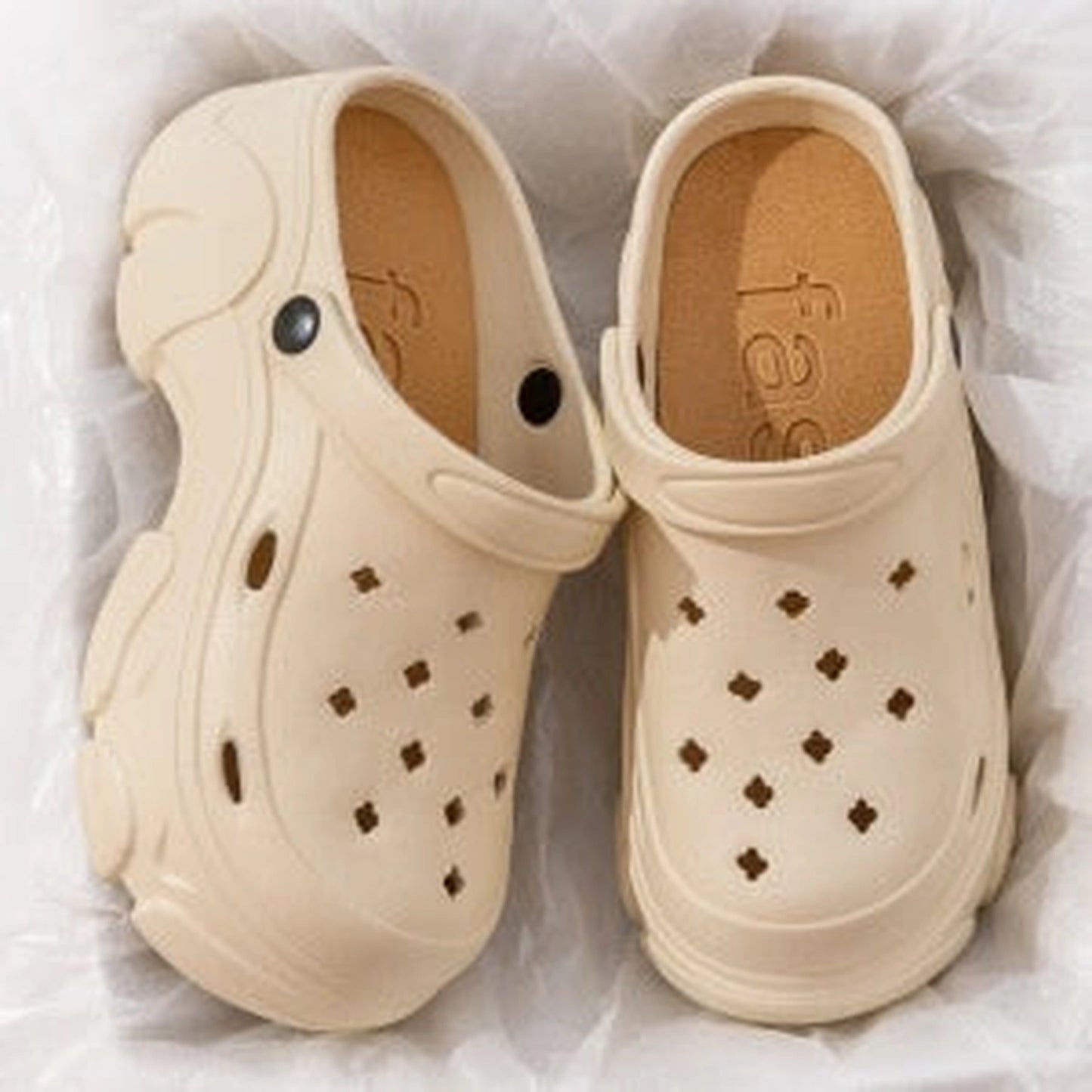 Slippers Men's Summer Outdoor Hole Shoes Deodorant And Non-slip