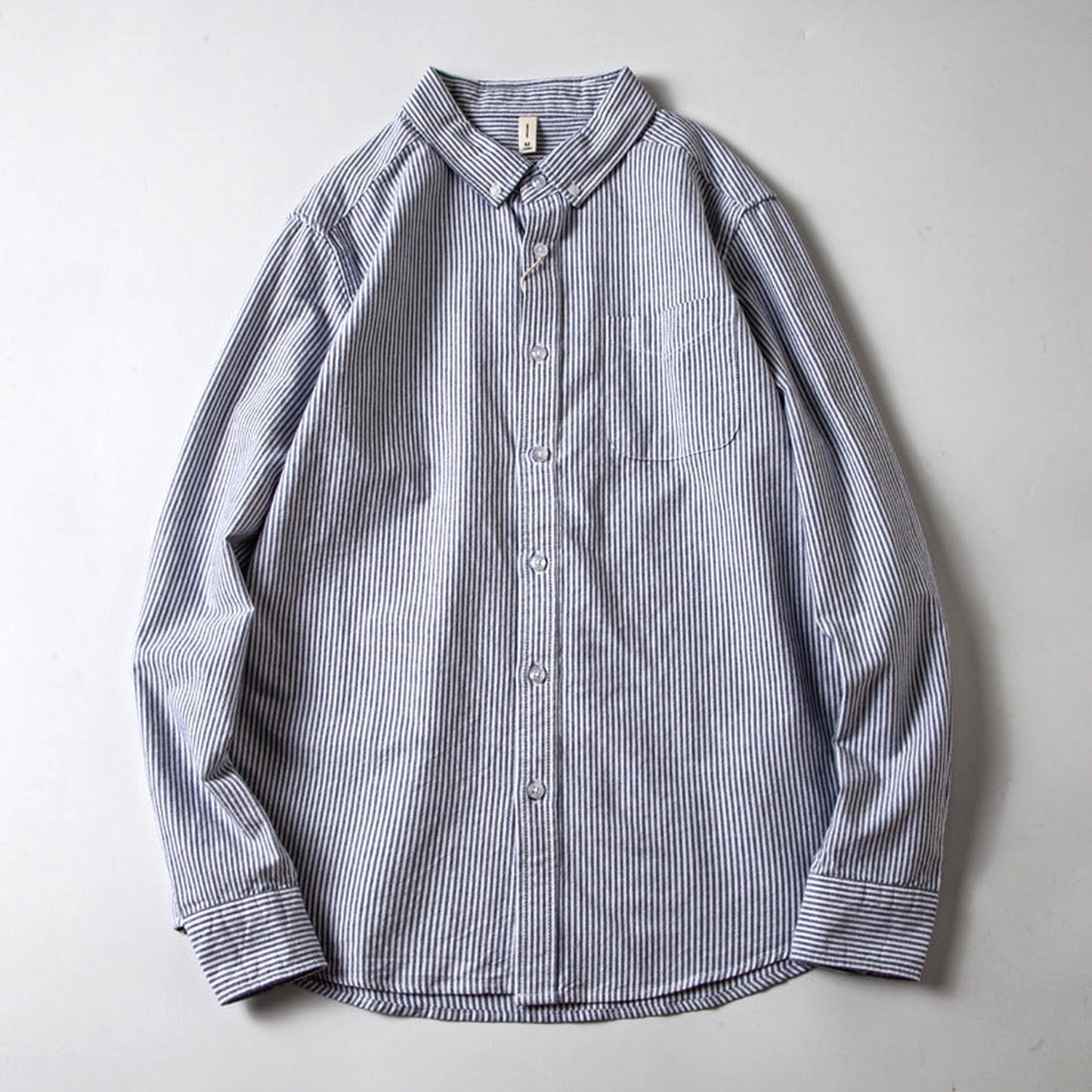 Retro Simple Casual Base Men's Long Sleeve