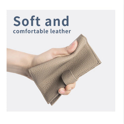 Leather Ultra-thin Passport Bag RFID Multifunctional