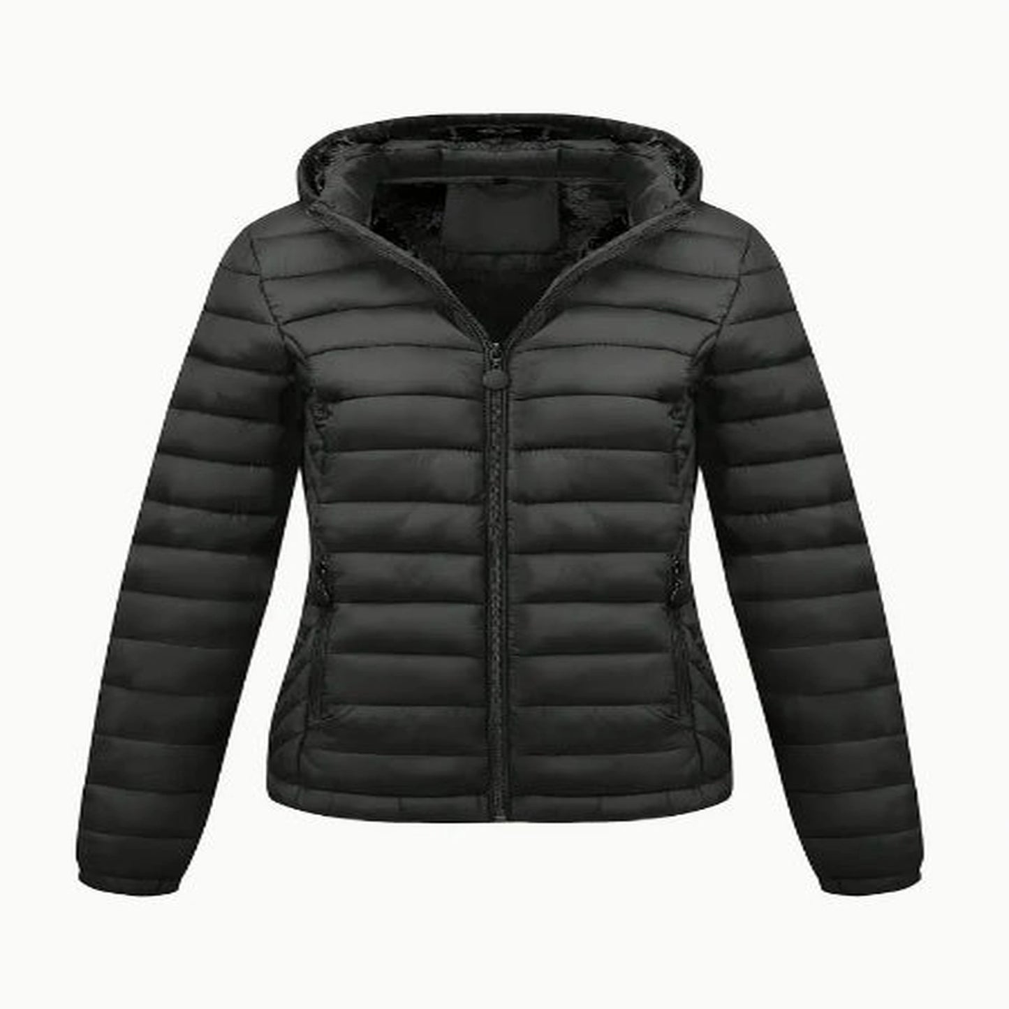 Women's Lightweight Hooded Winter Jacket