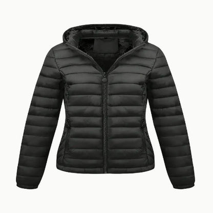 Women's Lightweight Hooded Winter Jacket