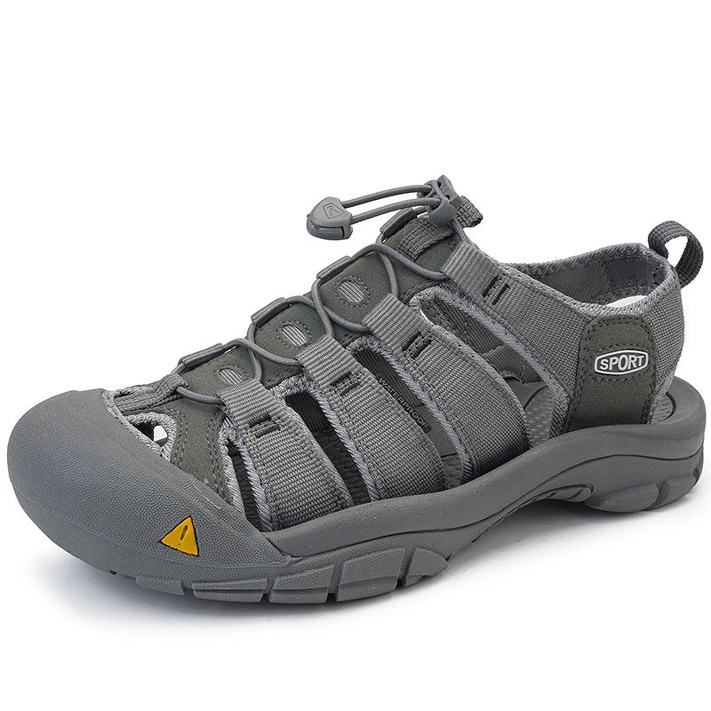 Men's Thick Bottom Toe Cap Beach Upstream Plus Size Outdoor Casual Shoes