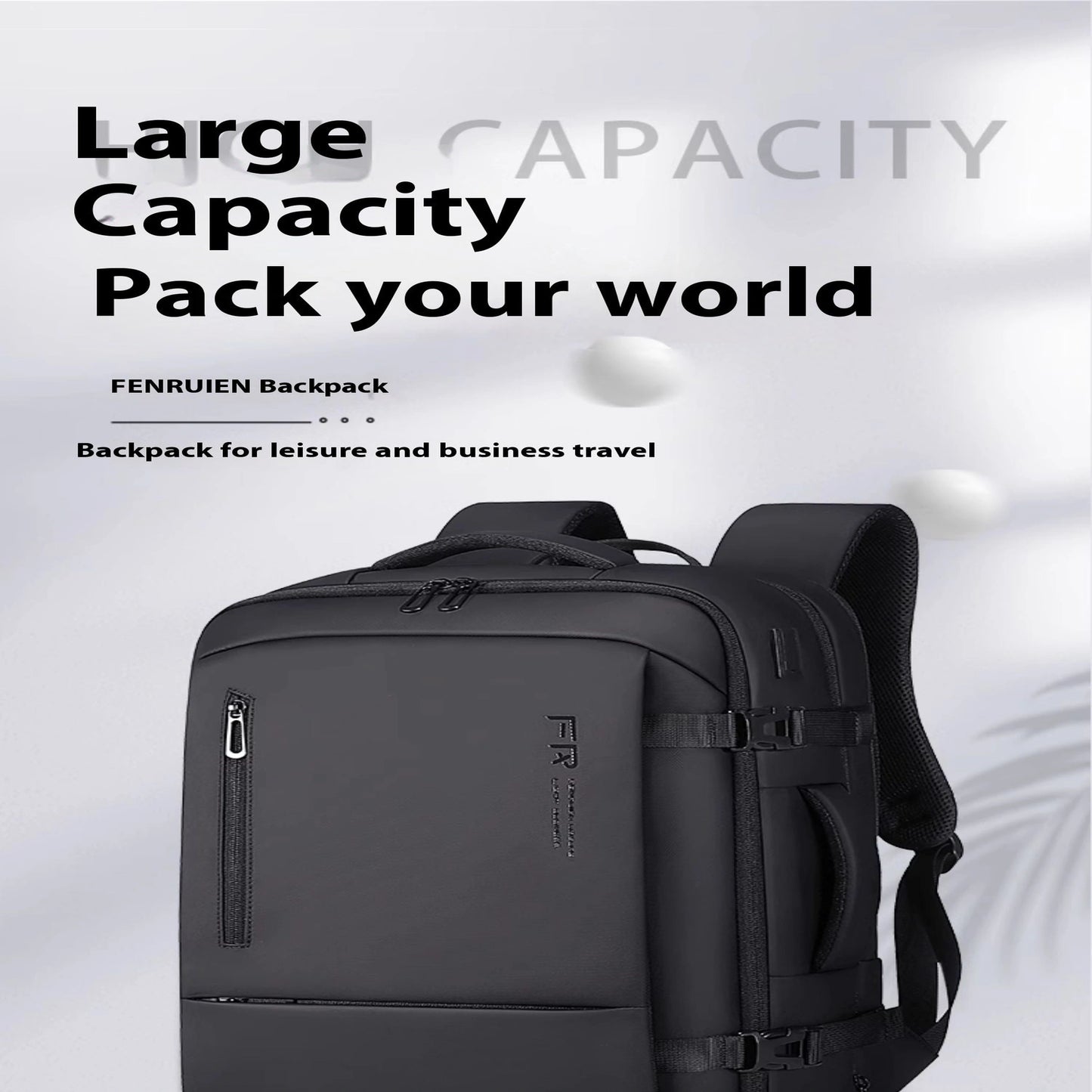 A Large Capacity Backpack For Men's Commuting Travel