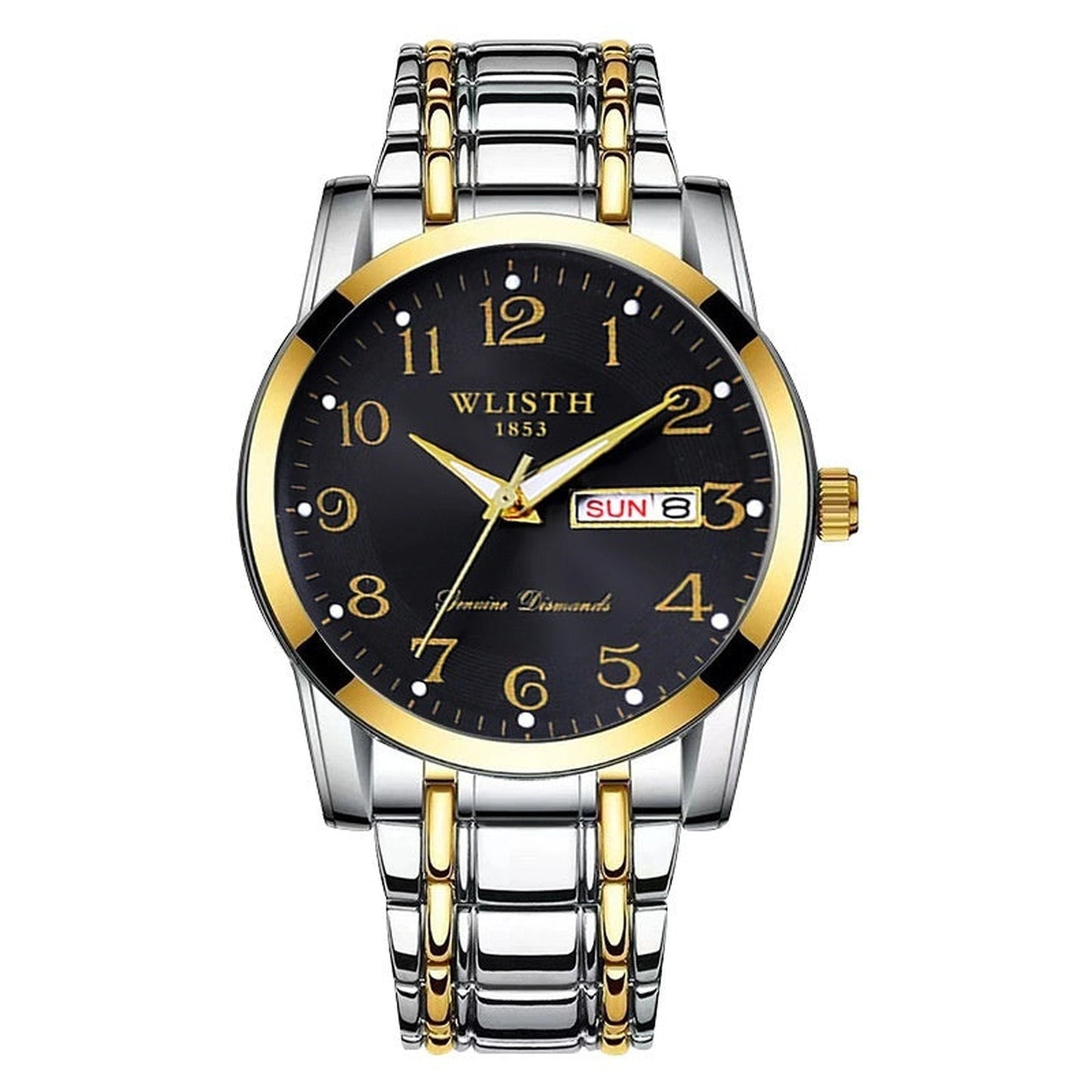 Large Digital Waterproof Quartz Digital Watch Men