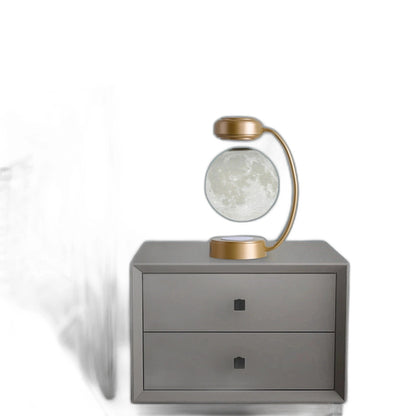 3D LED Moon Night Light Wireless Magnetic Levitating Rotating Floating Ball Lamp For School Office Bookshop Home Decoration