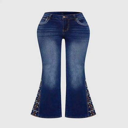 Women's High-Waist Heavily Ripped Jeans, Wide-Leg Full-Length Jeans With A Destroyed Streetwear Finish, Light-Wash Denim For All Seasons Forbidden Platform - Temu
