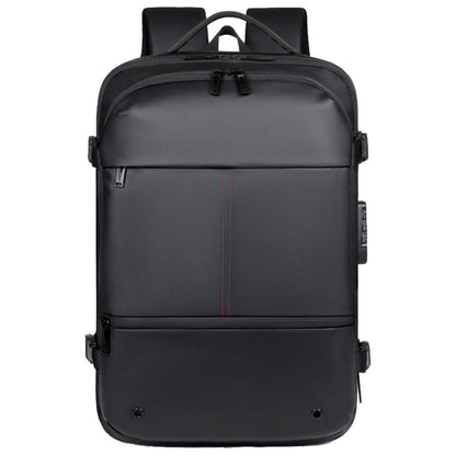 Multi-functional High-grade Vacuum Compression Business Backpack