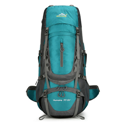 New Outdoor Sports Mountaineering Bag 70 Liters Large Capacity Backpack Hiking Camping Bag Travel Backpack